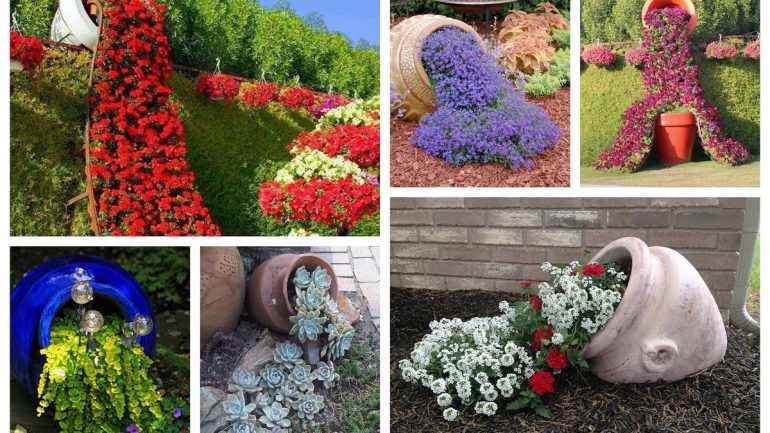 Nový trend vo vašej záhrade – vyliate kvetináče